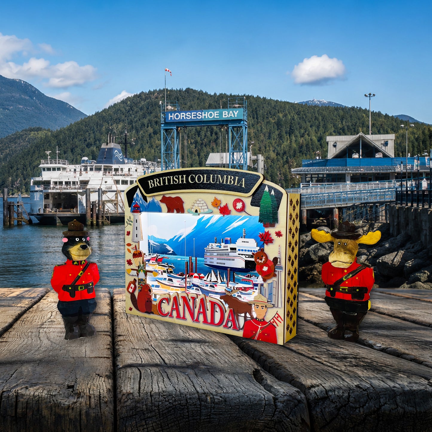 Light Up Shadow Box-Horseshoe Bay Vancouver