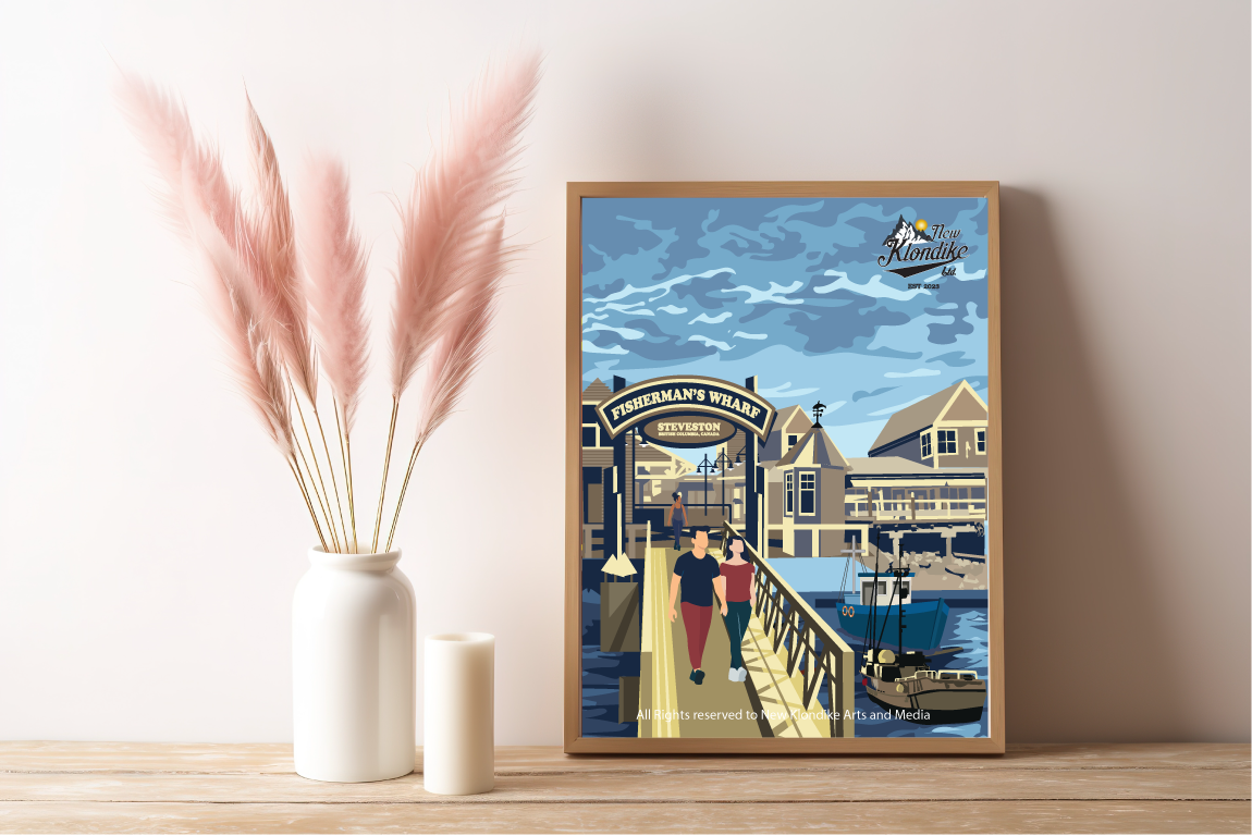 Art Prints-Fisherman's Warf-Richmond, Canada