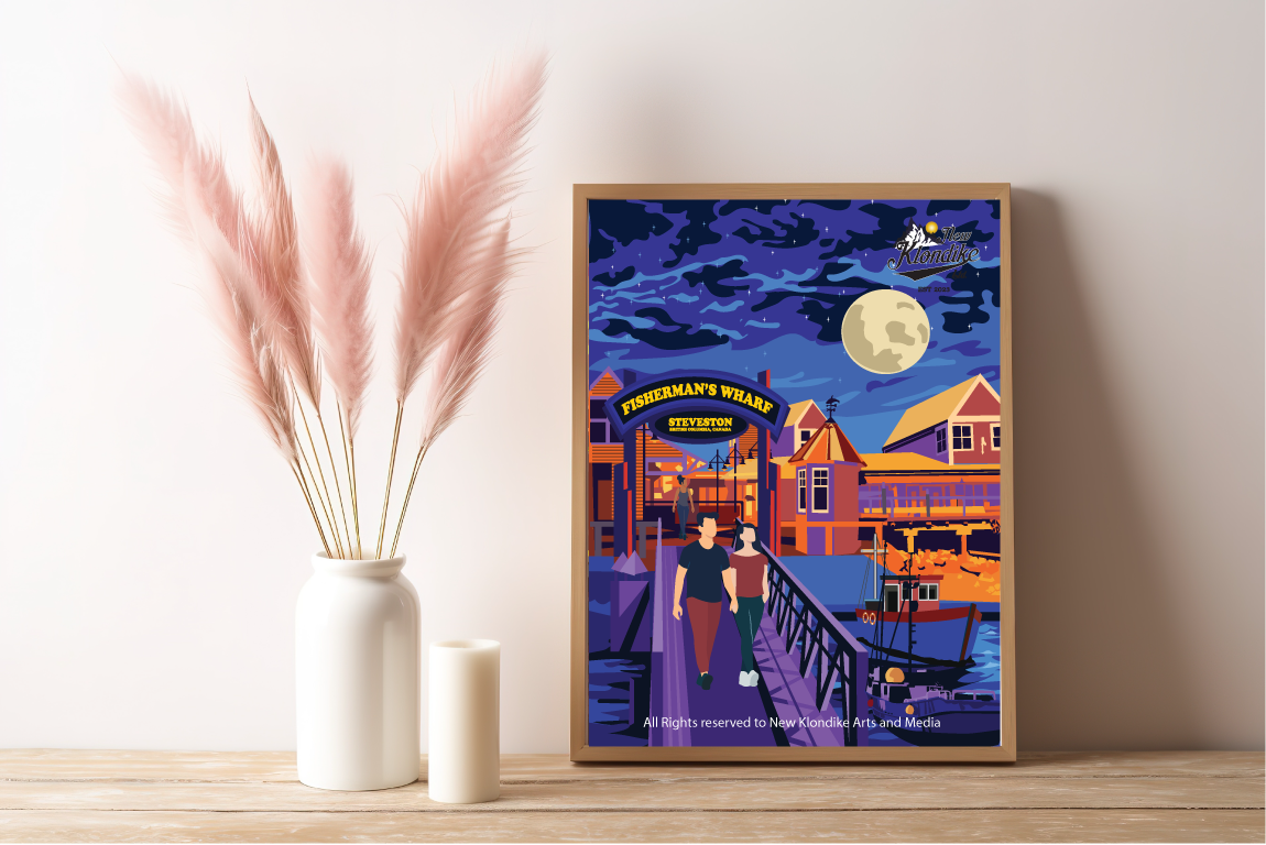 Art Prints-Fisherman's Warf-Richmond, Canada