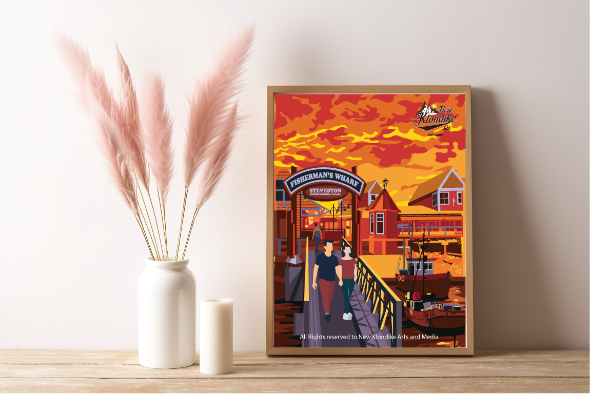 Art Prints-Fisherman's Warf-Richmond, Canada