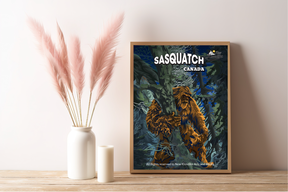 Art Prints - Sasquatch-Forest Canada