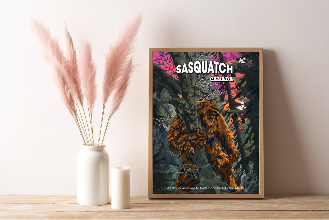 Art Prints - Sasquatch-Forest Canada