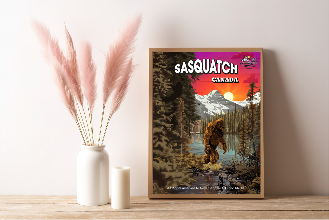 Art Prints - Sasquatch-Lake Canada