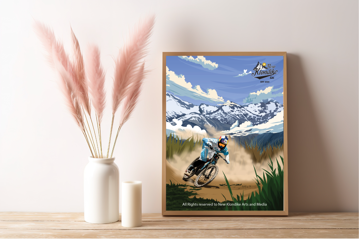 Art Prints-Whistler Mountain Bike, Vancouver, Canada