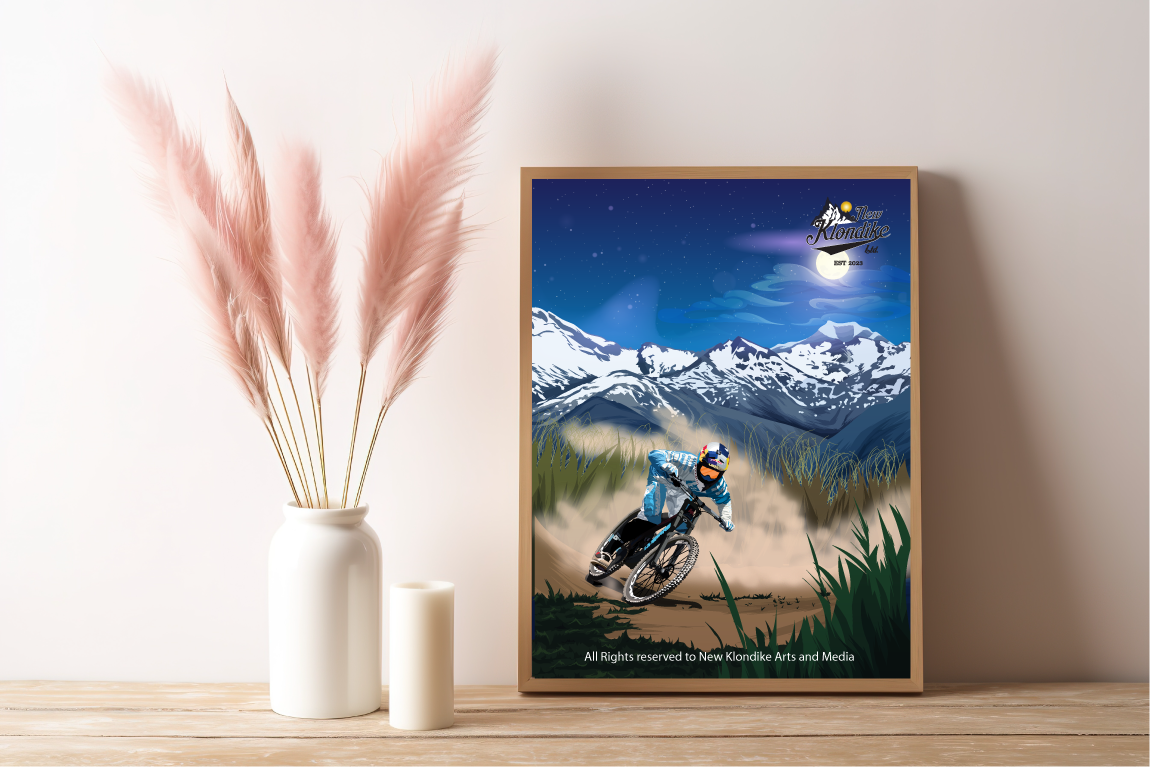 Art Prints-Whistler Mountain Bike, Vancouver, Canada