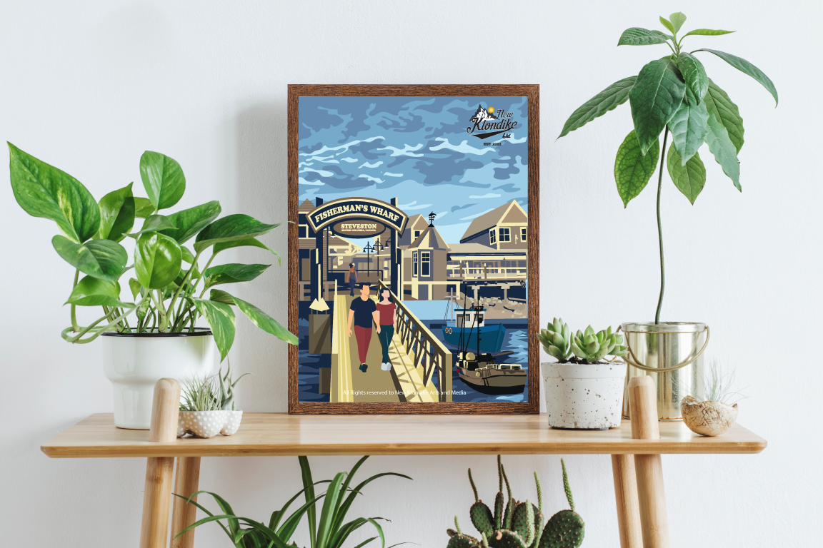 Art Prints-Fisherman's Warf-Richmond, Canada