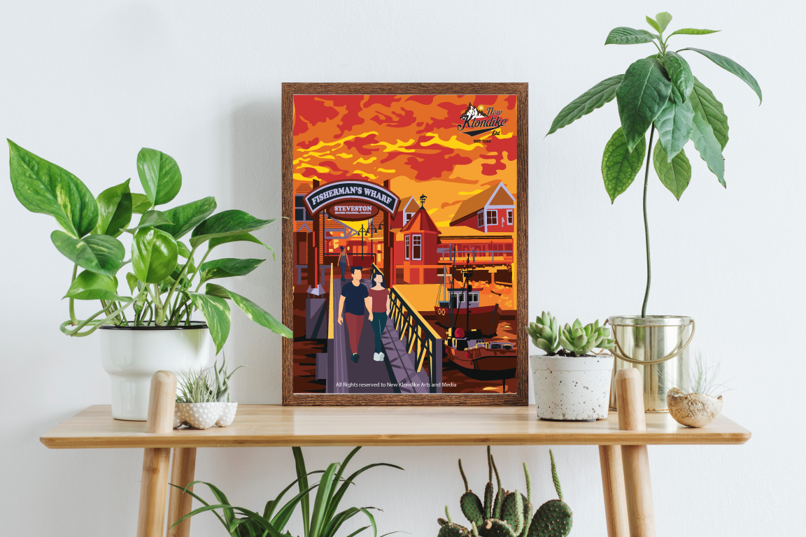 Art Prints-Fisherman's Warf-Richmond, Canada