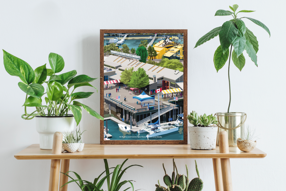 Art Prints - Granville Island Public Market, Vancouver, Canada