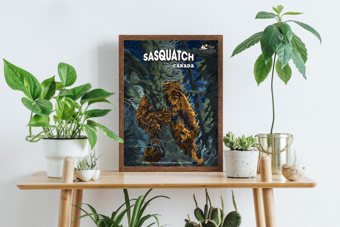 Art Prints - Sasquatch-Forest Canada