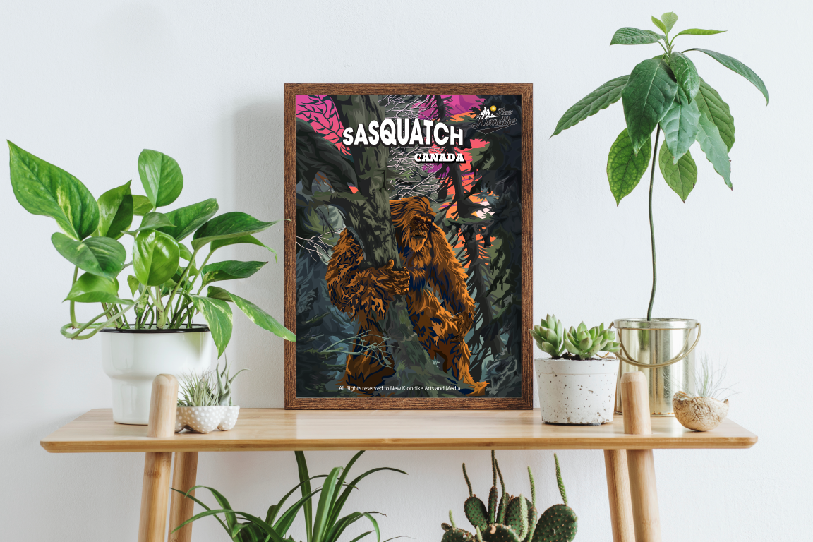 Art Prints - Sasquatch-Forest Canada