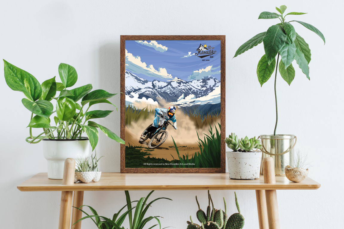 Art Prints-Whistler Mountain Bike, Vancouver, Canada