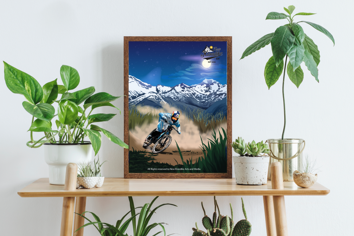 Art Prints-Whistler Mountain Bike, Vancouver, Canada