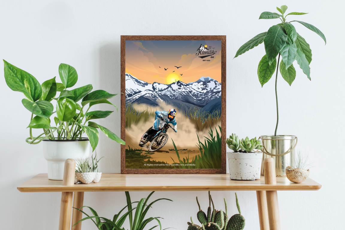 Art Prints-Whistler Mountain Bike, Vancouver, Canada