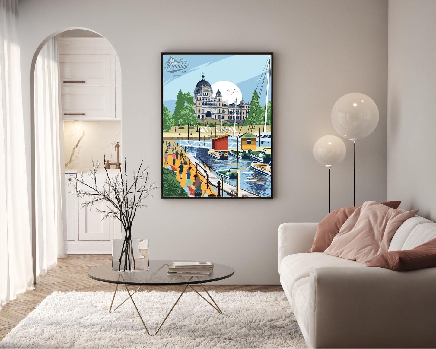 Art Prints-Victoria Harbour View, Victoria, Canada