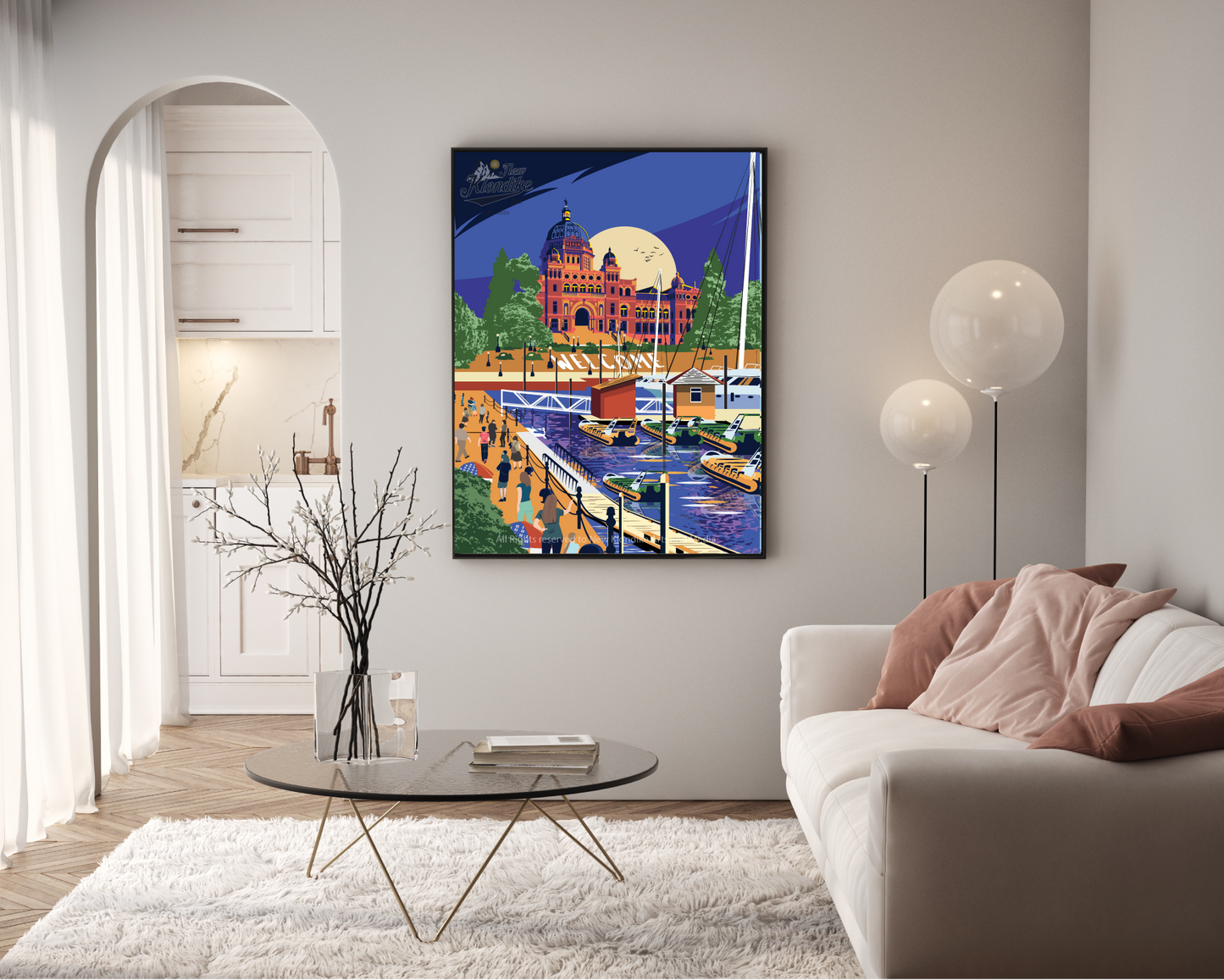 Art Prints-Victoria Harbour View, Victoria, Canada