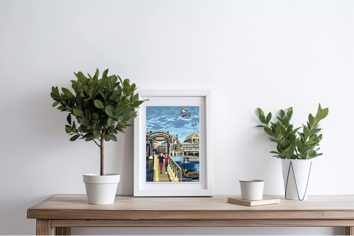 Art Prints-Fisherman's Warf-Richmond, Canada