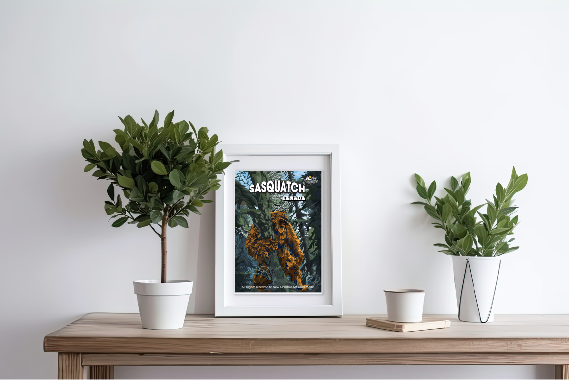 Art Prints - Sasquatch-Forest Canada