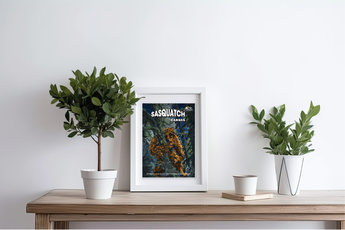 Art Prints - Sasquatch-Forest Canada