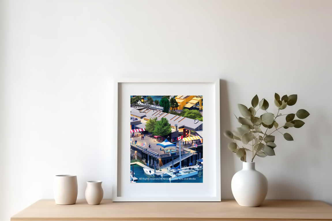 Art Prints - Granville Island Public Market, Vancouver, Canada