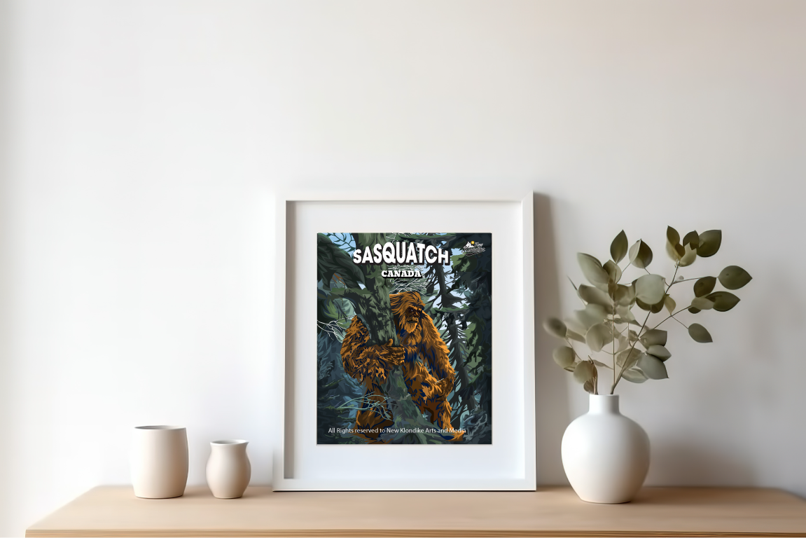 Art Prints - Sasquatch-Forest Canada