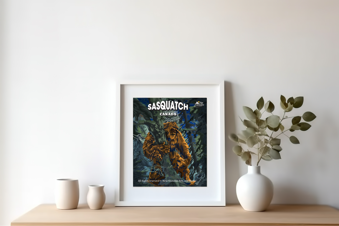 Art Prints - Sasquatch-Forest Canada