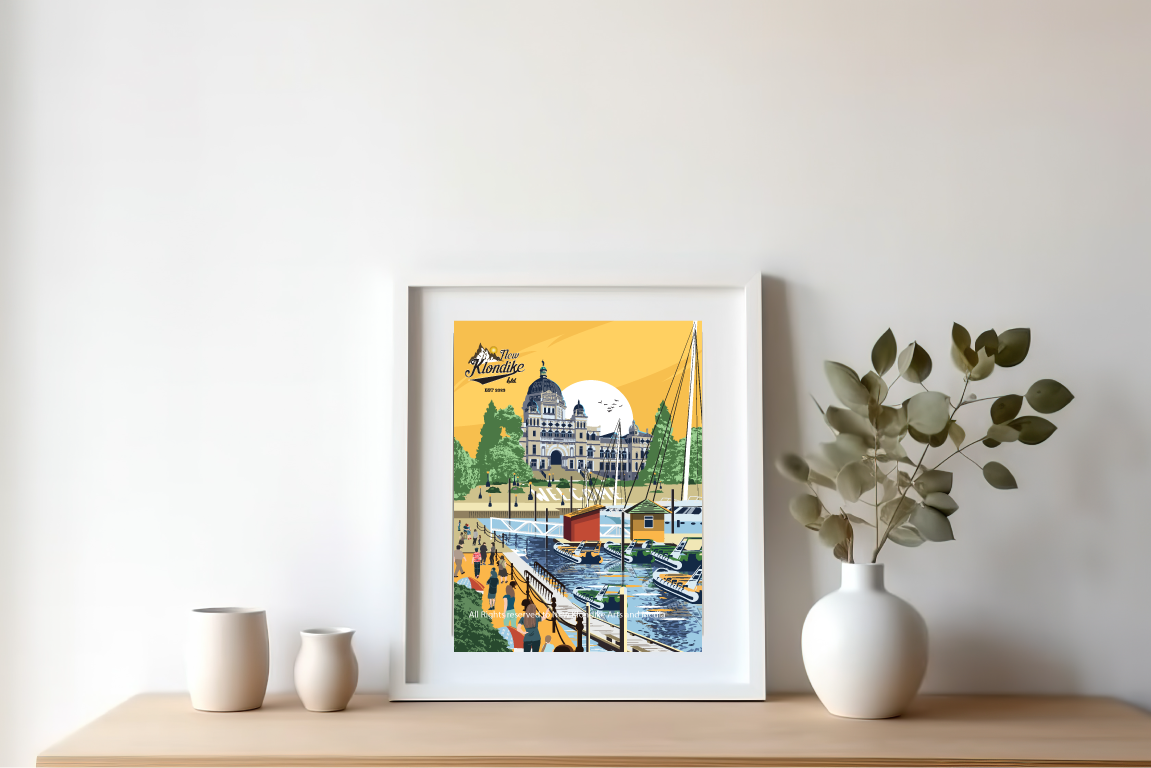 Art Prints-Victoria Harbour View, Victoria, Canada