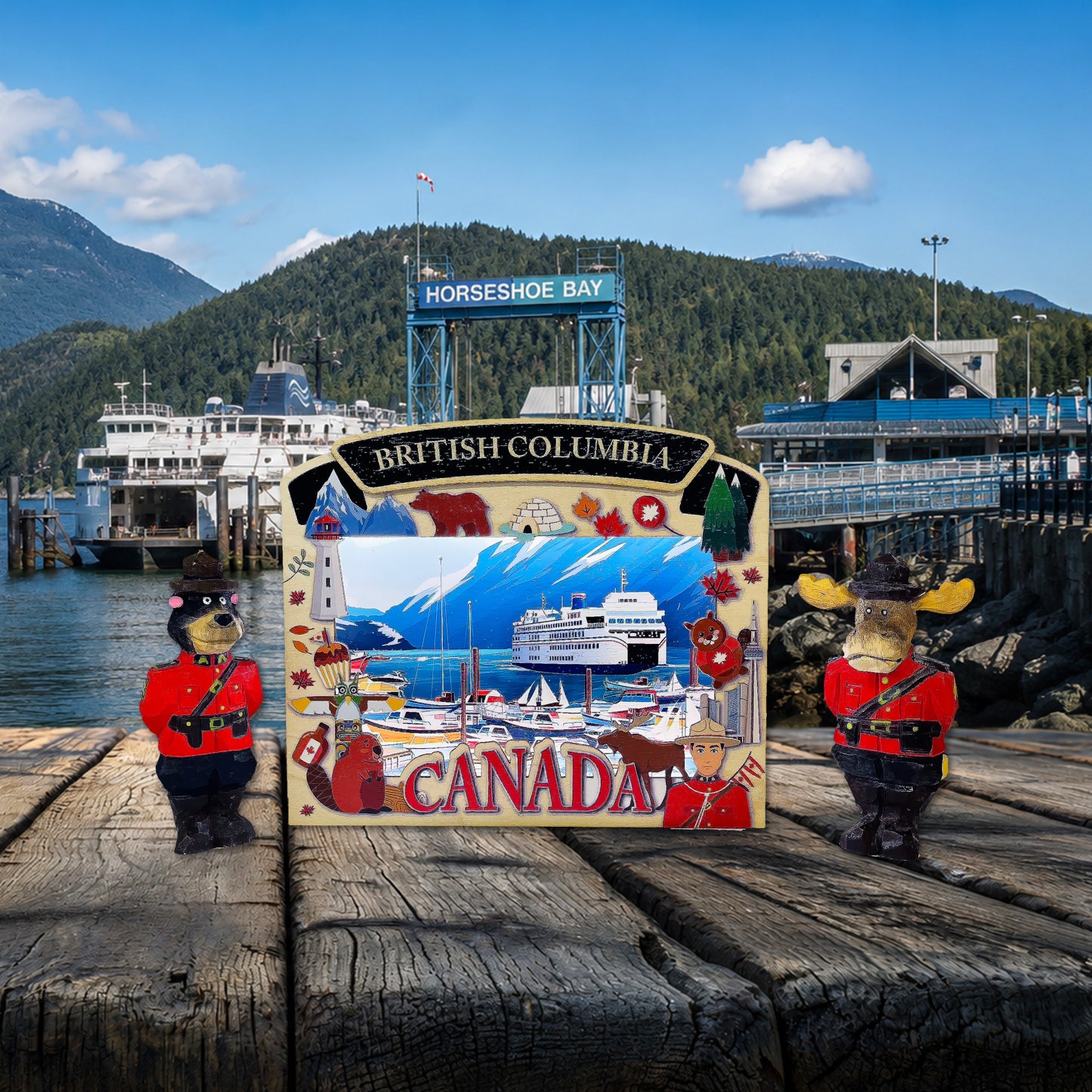 Light Up Shadow Box-Horseshoe Bay Vancouver