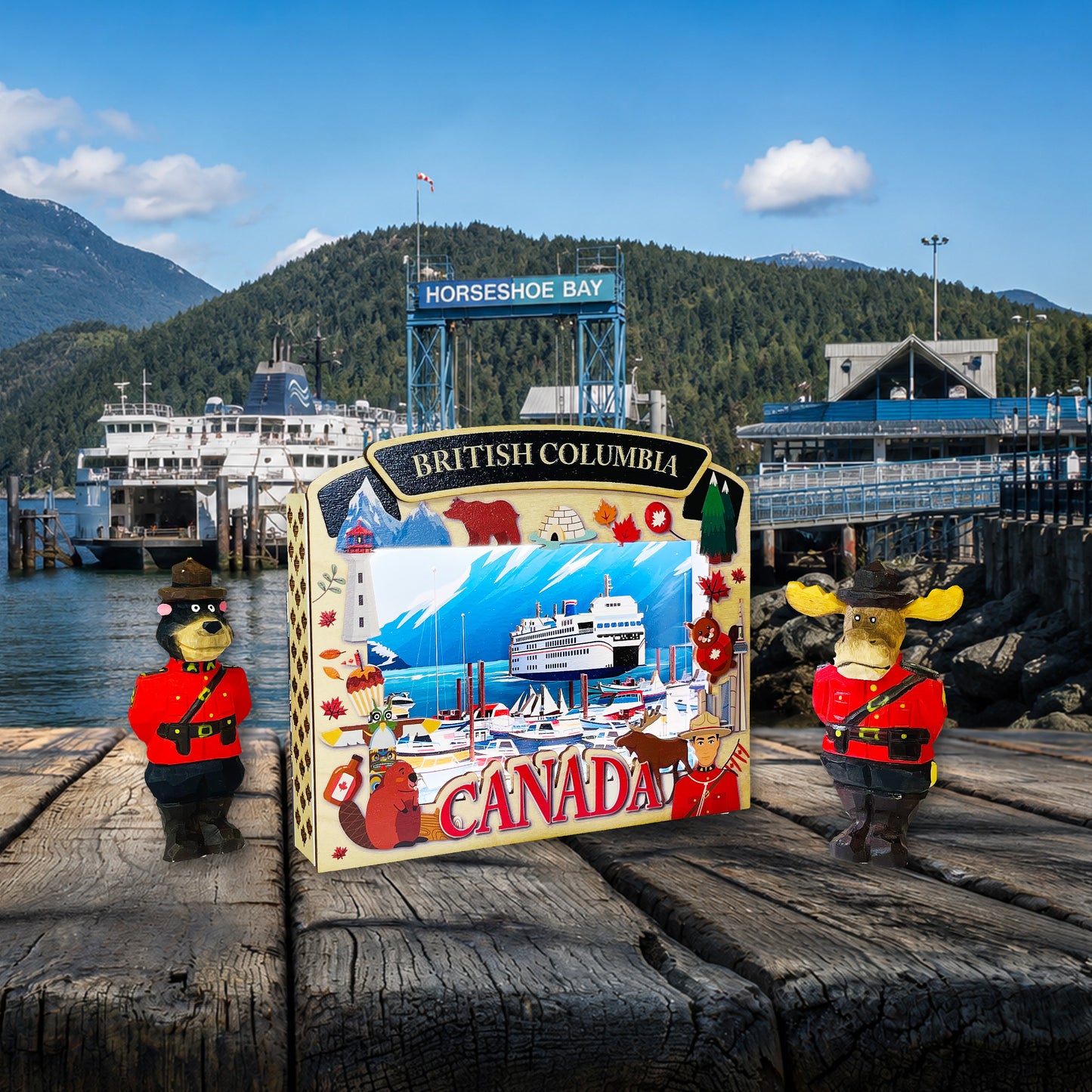 Light Up Shadow Box-Horseshoe Bay Vancouver