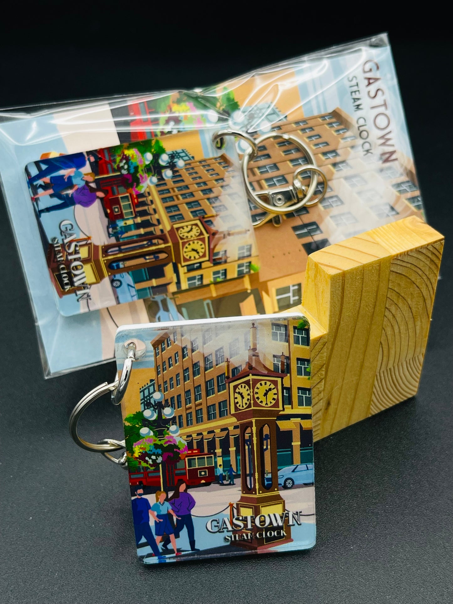 Art Key Chain-Gastown-Vancouver, Canada