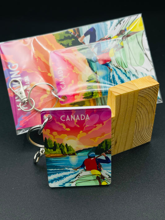 Art Key Chain-Deep Cove - Vancouver, Canada