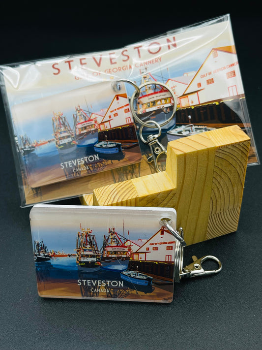 Art Key Chain-Steveston,Richmond, Canada