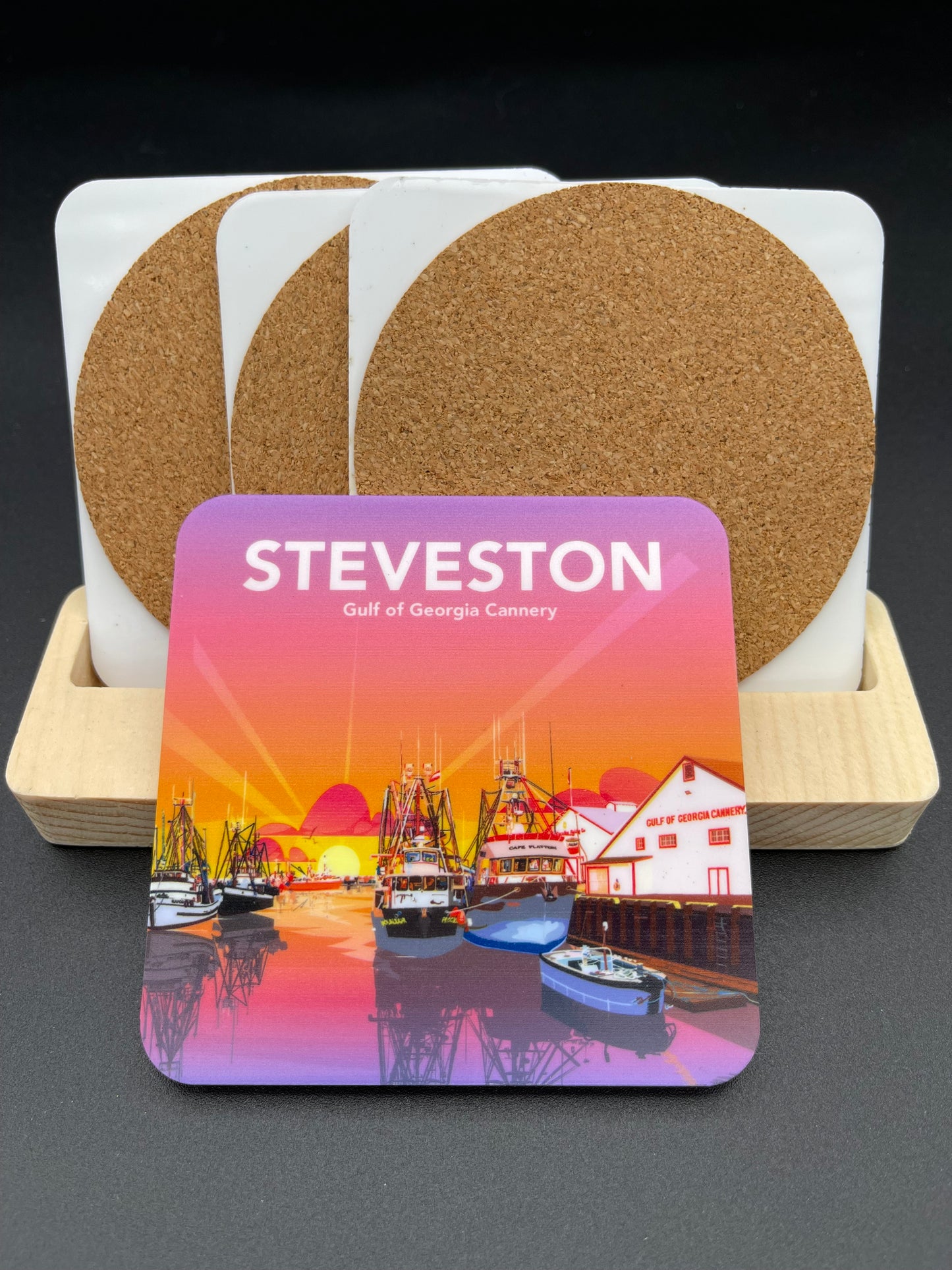 Art Coaster - Steveston - Gulf of Georgia Cannery- Richmond, Canada