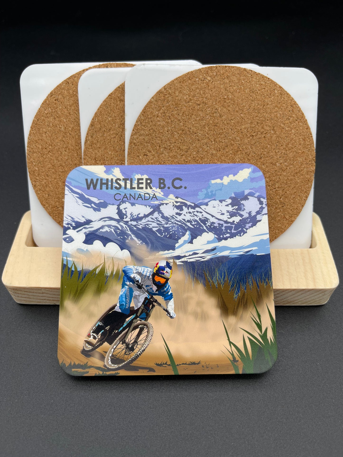 Art Coaster-Whistler Mountain Bike,Vancouver, Canada