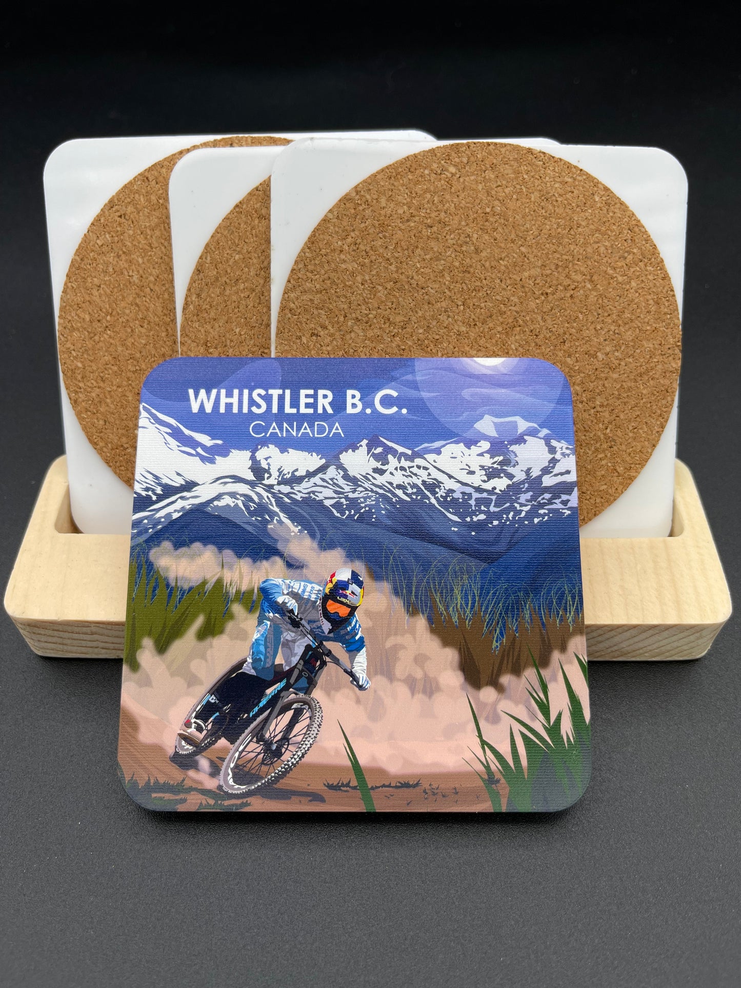 Art Coaster-Whistler Mountain Bike,Vancouver, Canada