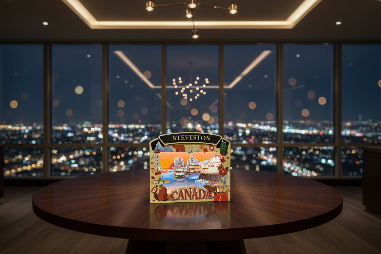 Light Up Shadow Box-Steveston