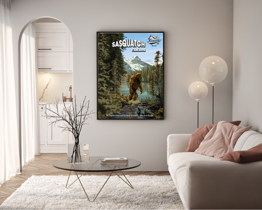 Art Prints - Sasquatch-Lake Canada