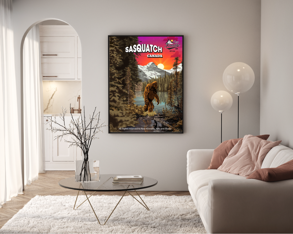 Art Prints - Sasquatch-Lake Canada