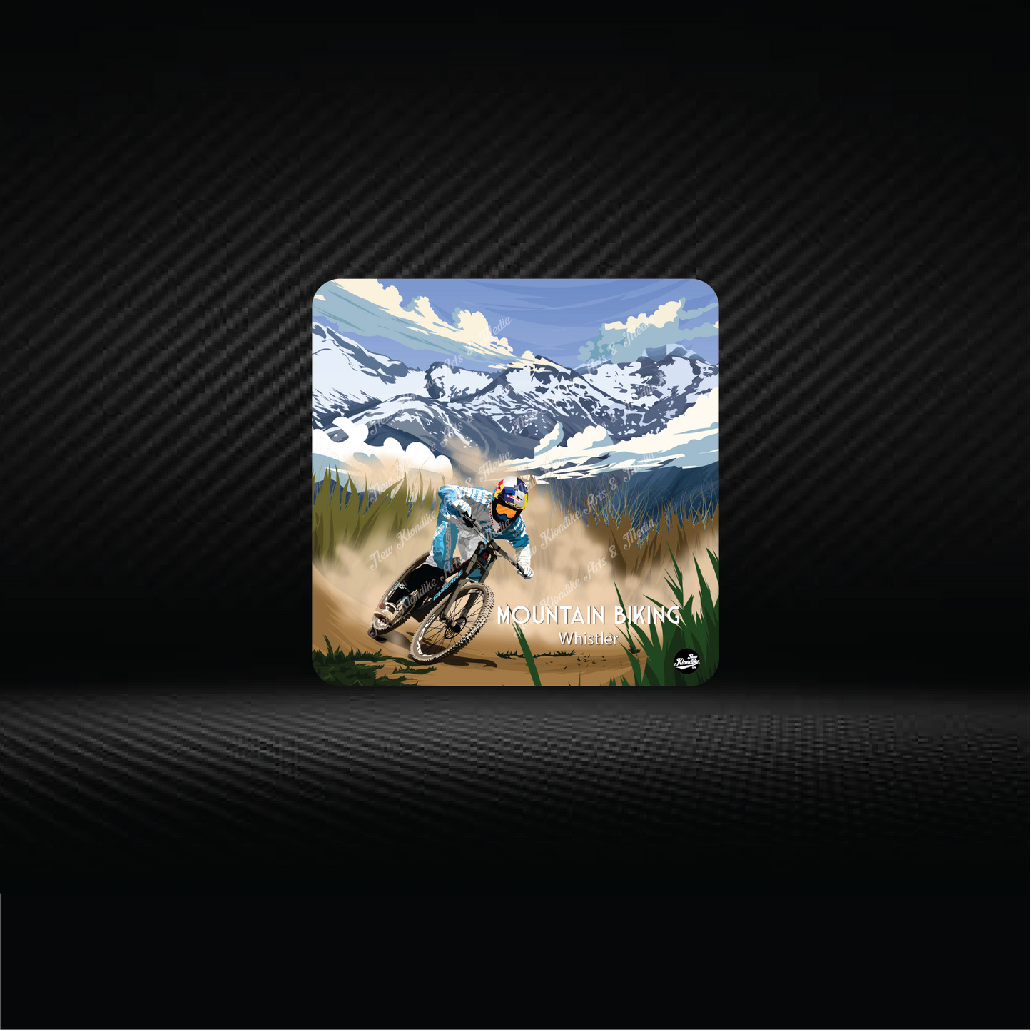 Art Coaster-Whistler Mountain Bike,Vancouver, Canada