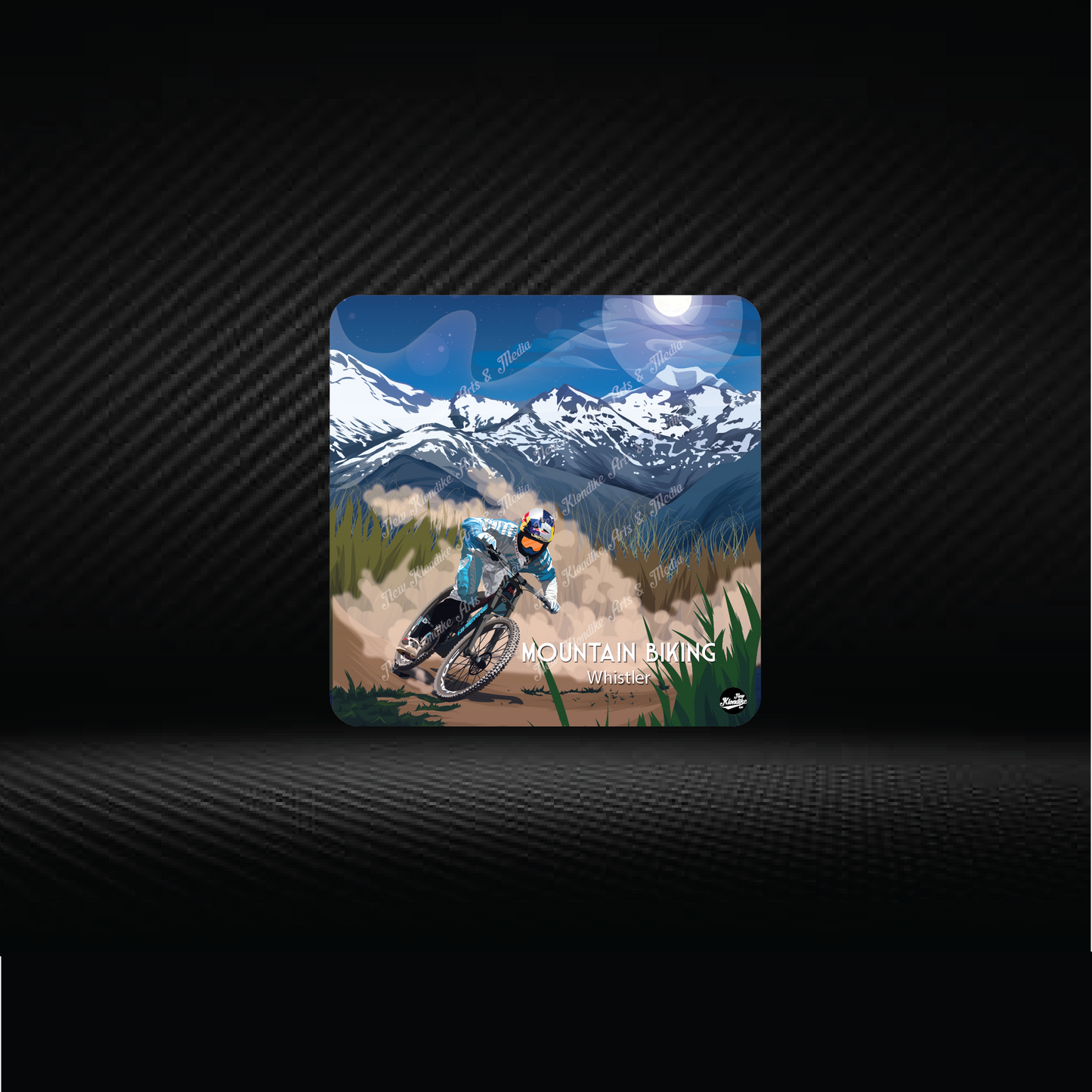 Art Coaster-Whistler Mountain Bike,Vancouver, Canada