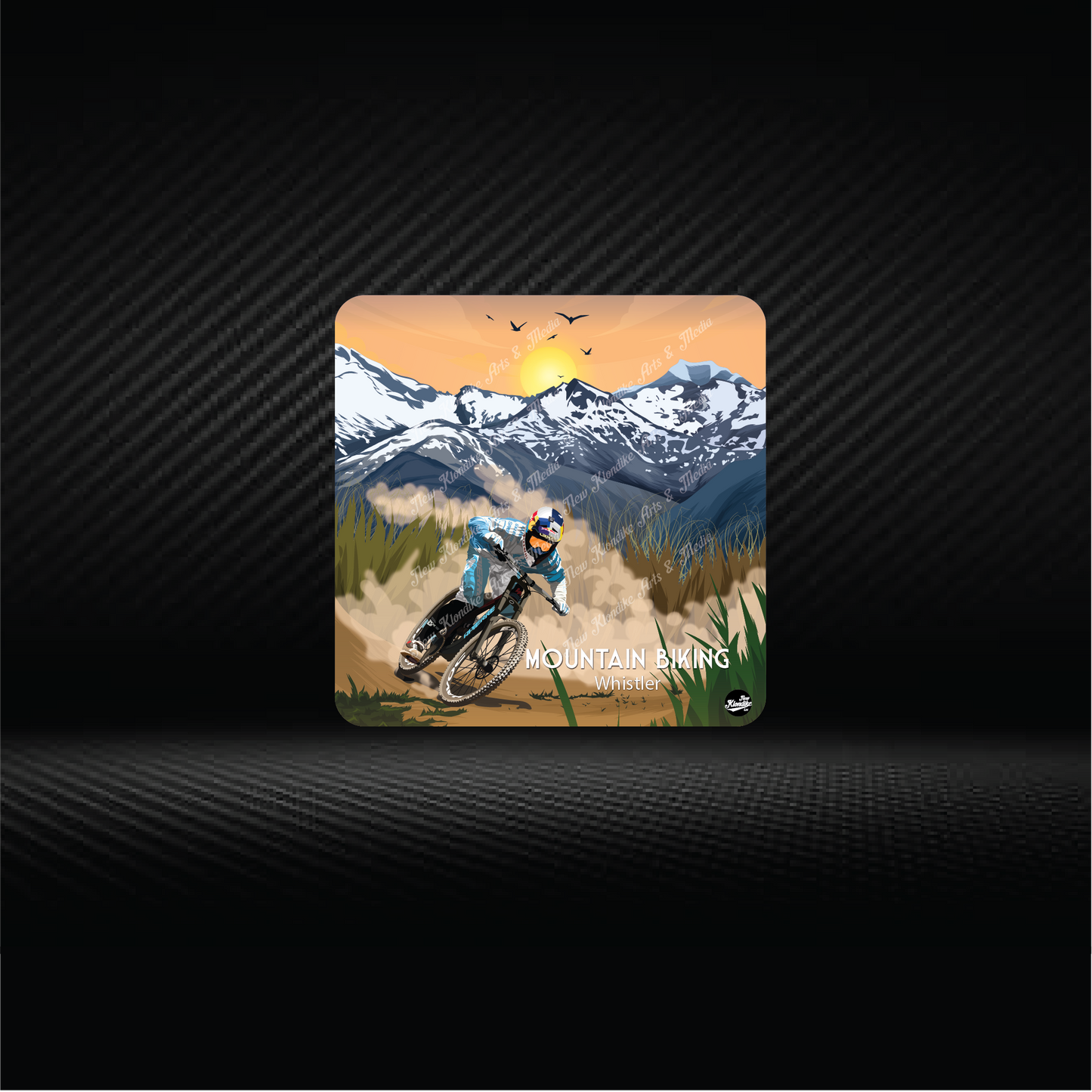 Art Coaster-Whistler Mountain Bike,Vancouver, Canada