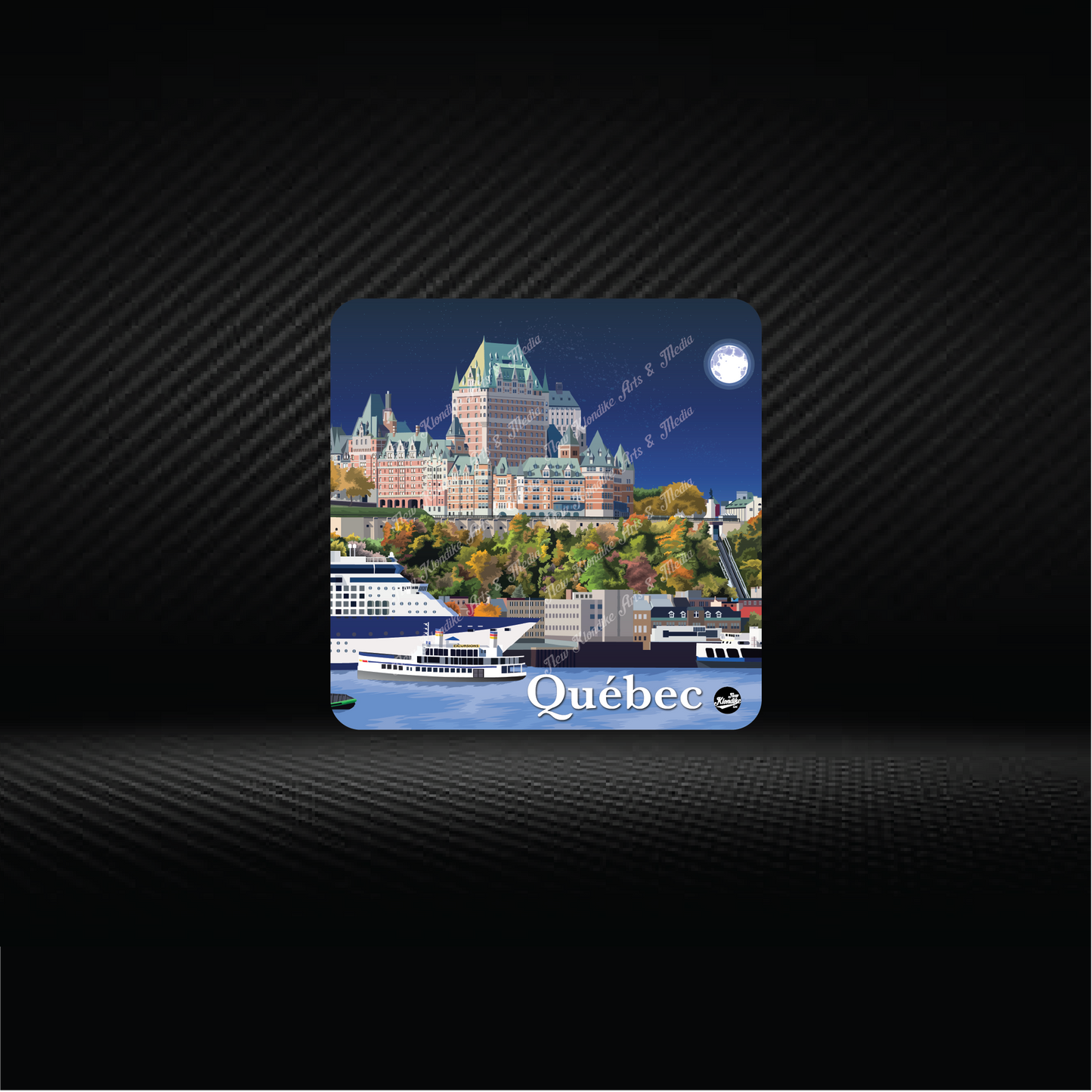 Art Coaster-The Old Port of Quebec,Canada