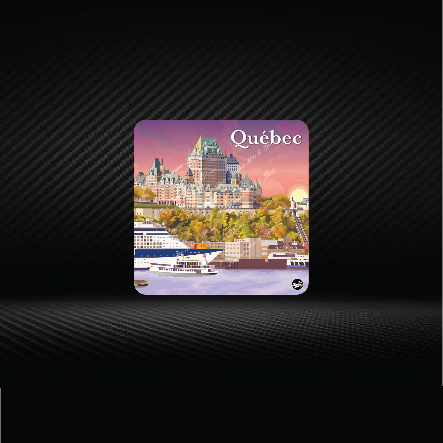 Art Coaster-The Old Port of Quebec,Canada