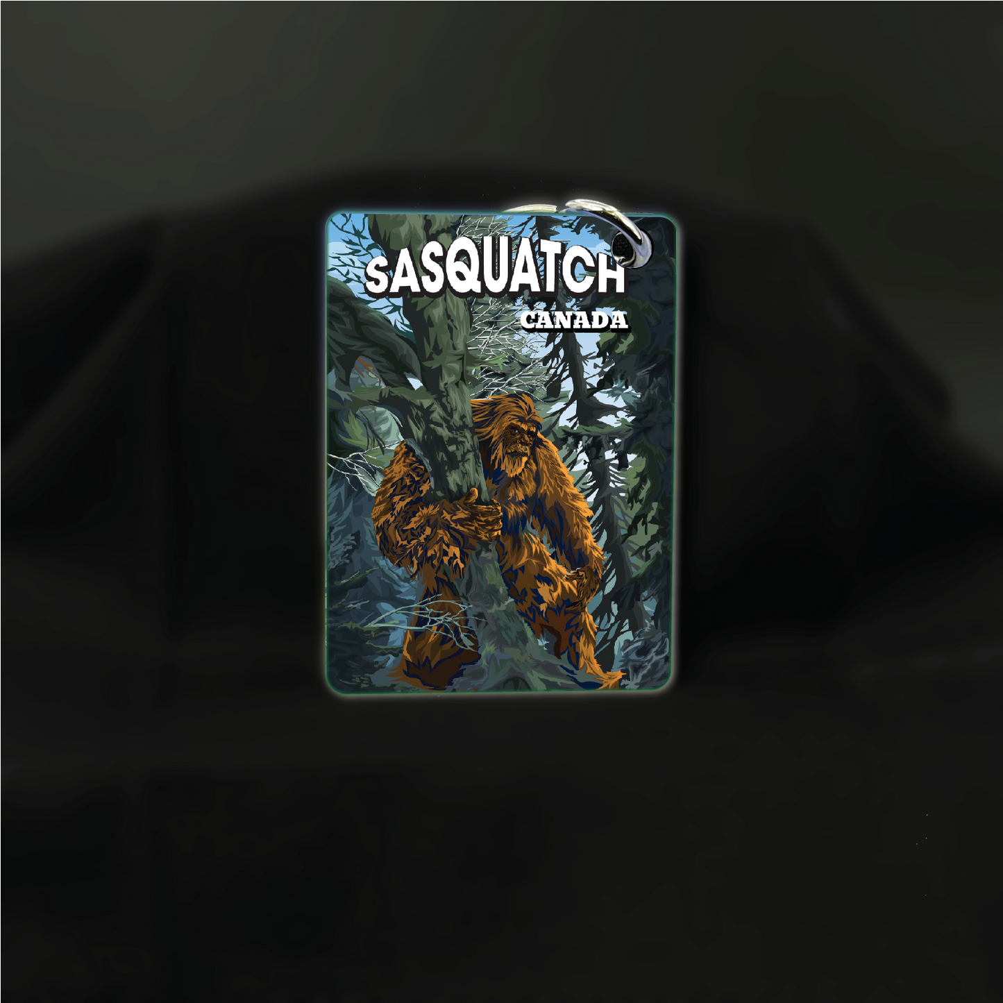 Art Key Chain-Sasquatch Series-Canada