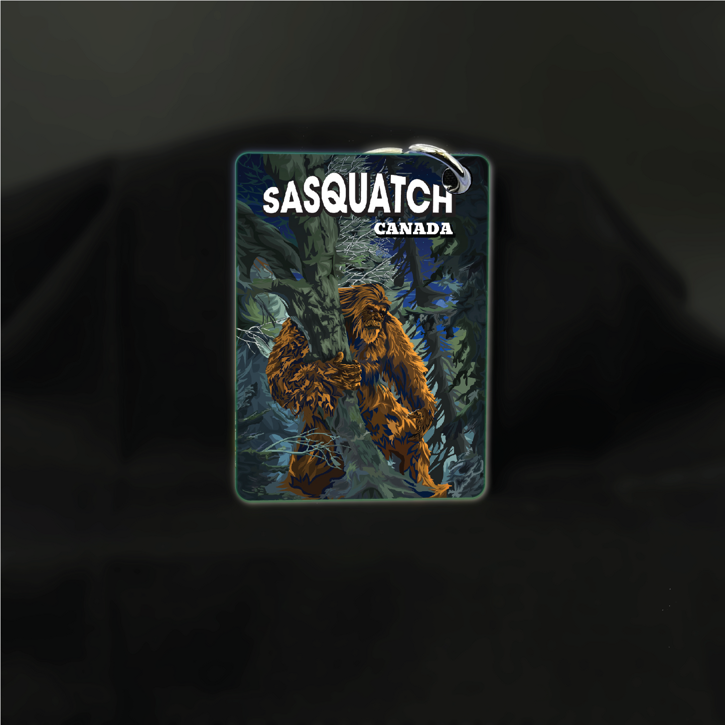 Art Key Chain-Sasquatch Series-Canada