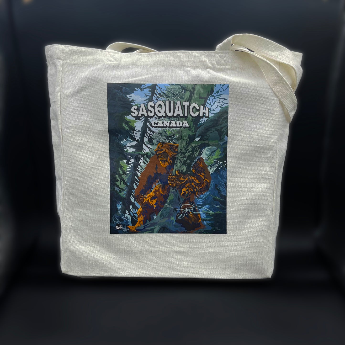 Tote Bag-Sasquatch-Forest-Canada