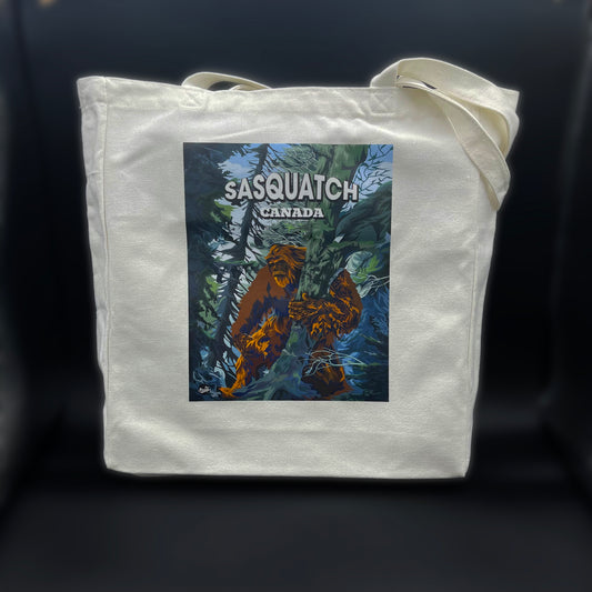 Tote Bag-Sasquatch-Forest-Canada