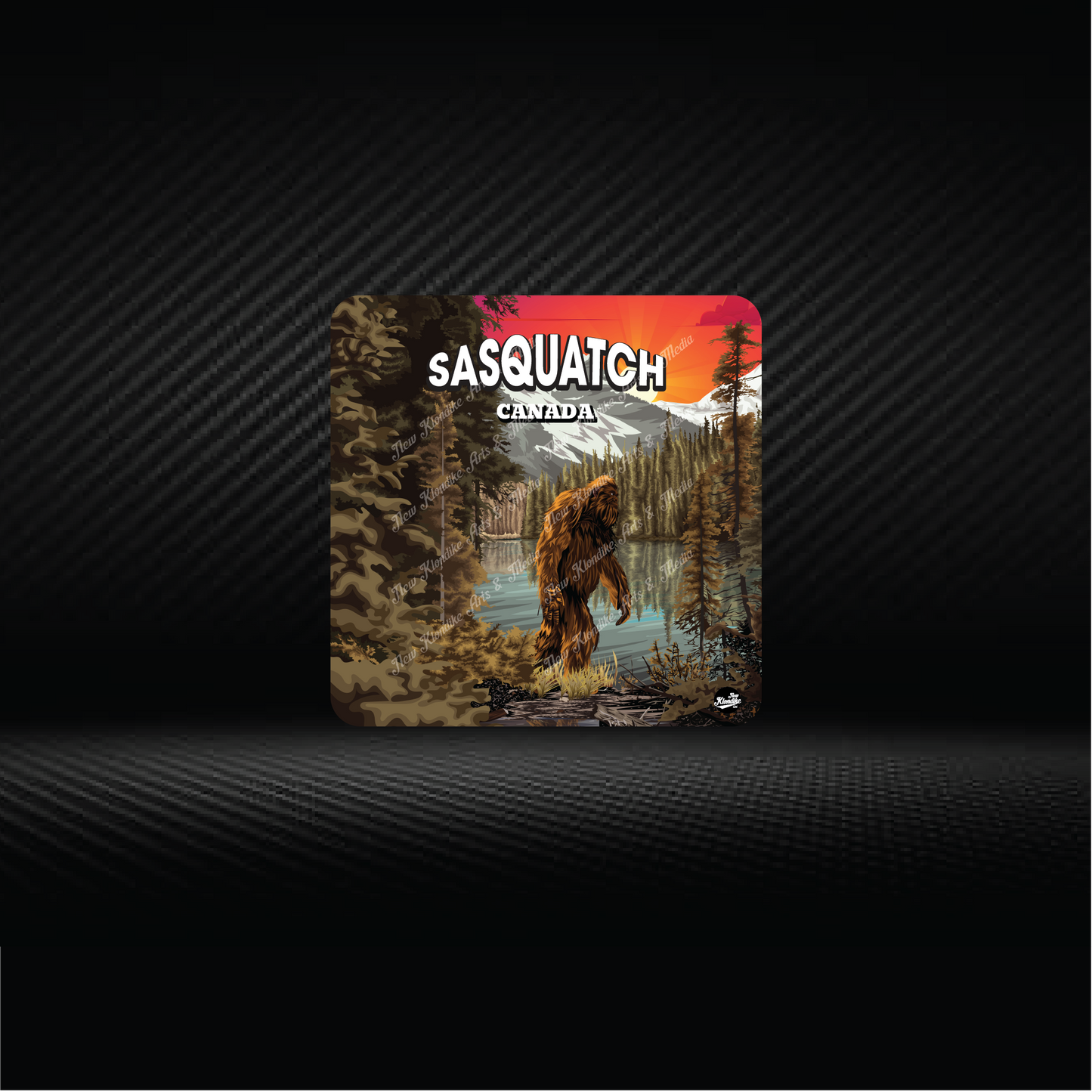 Art Coaster-Sasquatch-Lake, Canada