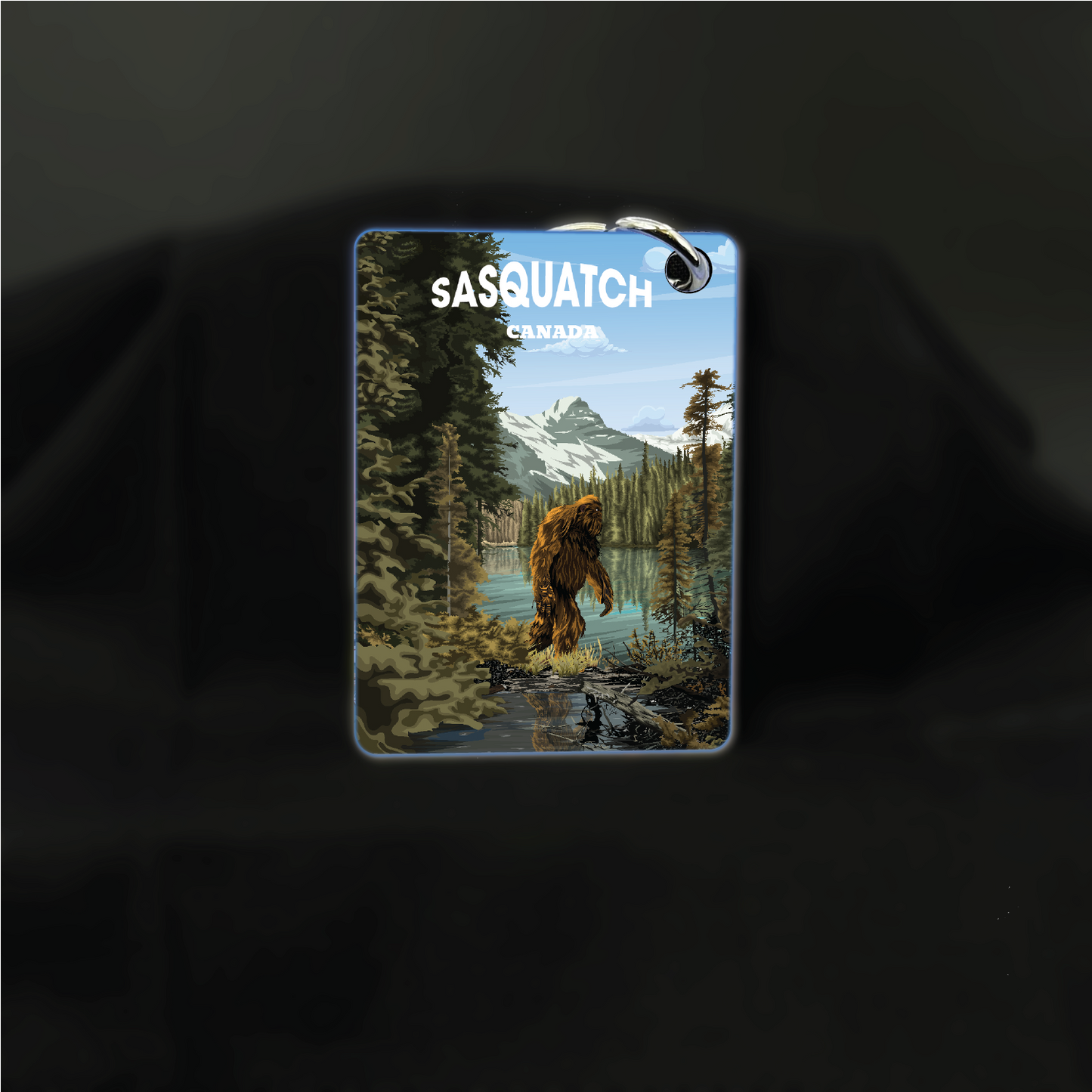 Art Key Chain-Sasquatch Series-Canada