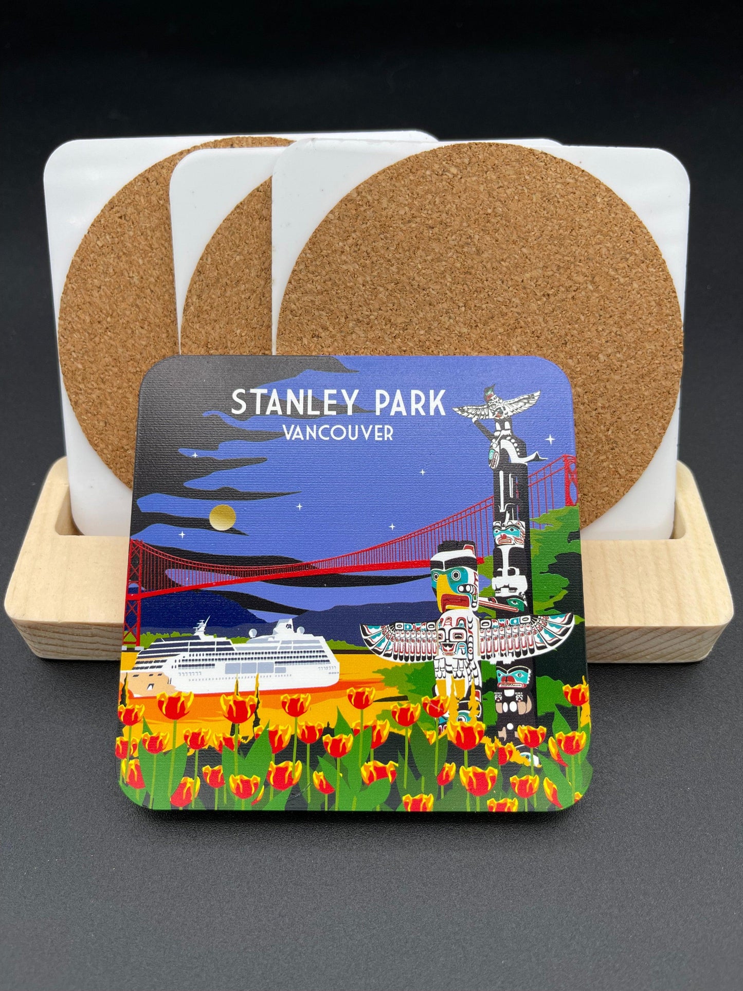 Art Coaster - Stanley Park - Vancouver, Canada - New Klondike Arts and Media